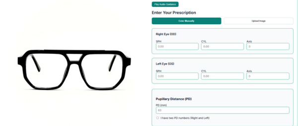 Add your prescription guide