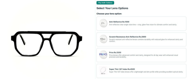 Choose lens options guide