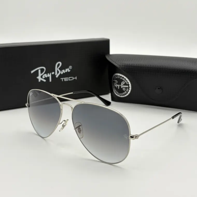 Aviator Sunglasses Silver