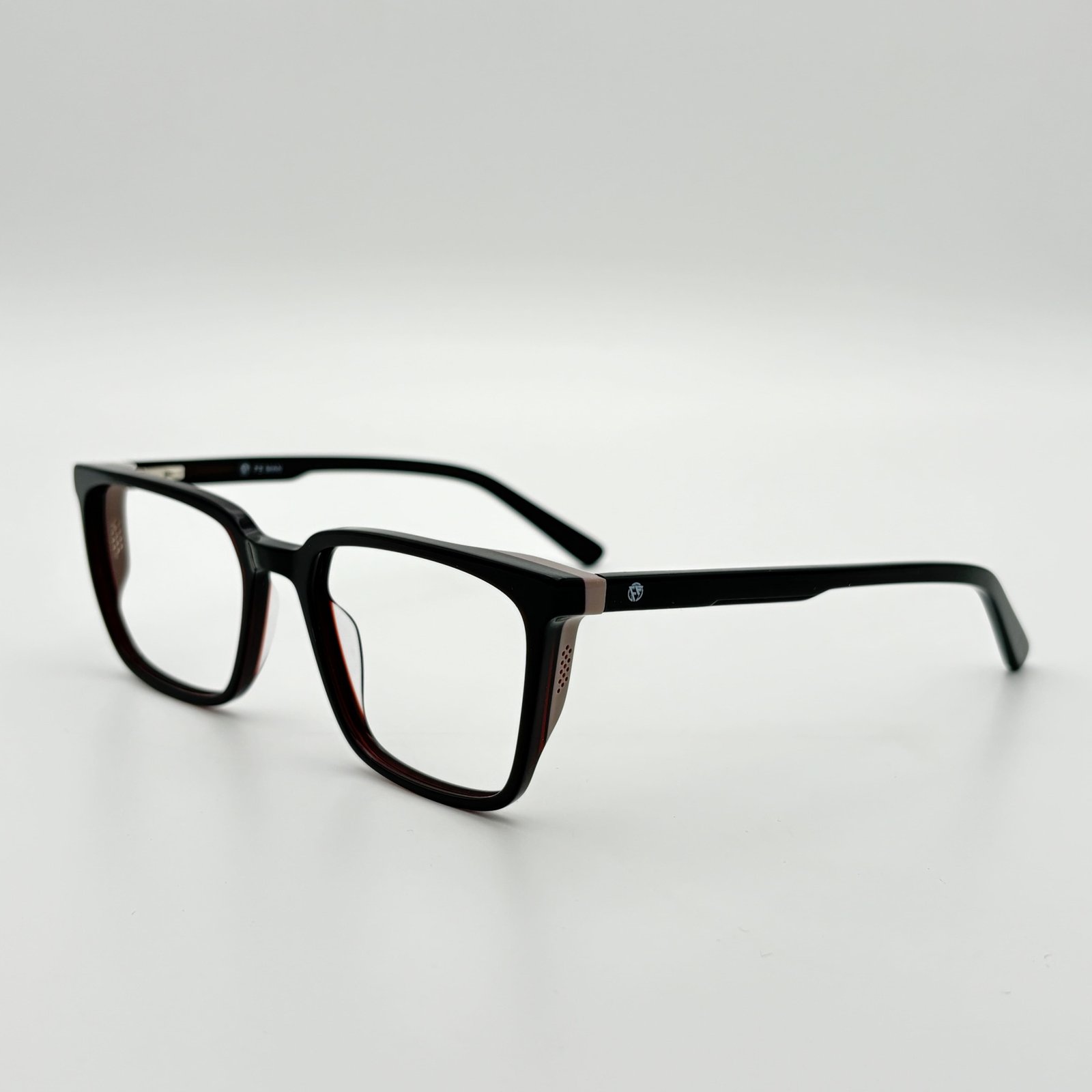 Square Eyeglasses in Black