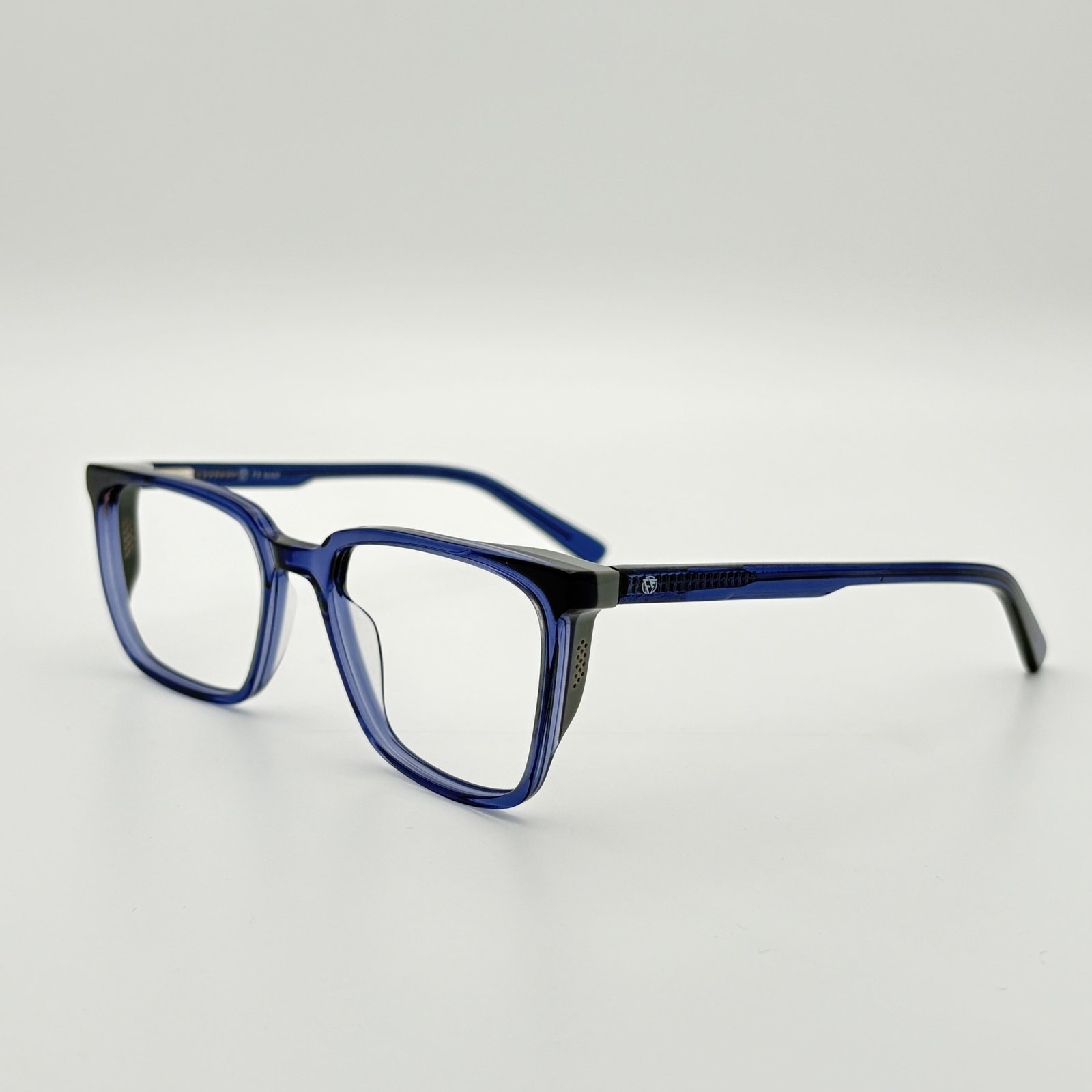 Square Eyeglasses in Blue